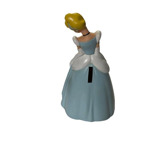 Vintage 90’s Disney Cinderella 9” Hard Plastic Bank With Stopper - Picture 3 of 9